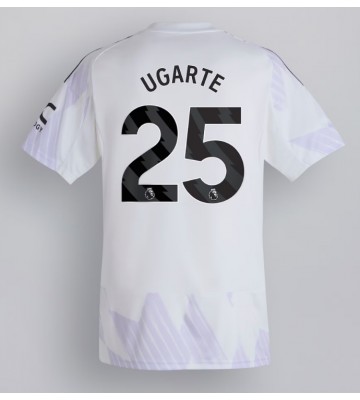 Manchester United Manuel Ugarte #25 Udebanetrøje 2025-26 Kortærmet